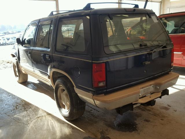 1FMDU34X4NUC84999 - 1992 FORD EXPLORER BLUE photo 3