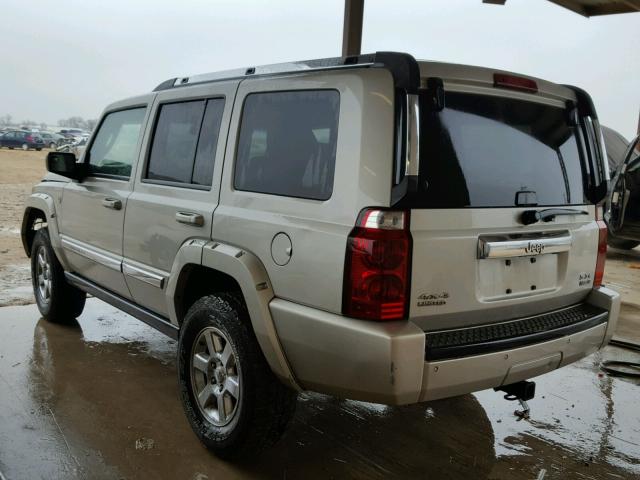 1J8HG58246C364228 - 2006 JEEP COMMANDER SILVER photo 3