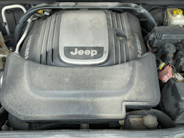 1J8HG58246C364228 - 2006 JEEP COMMANDER SILVER photo 7