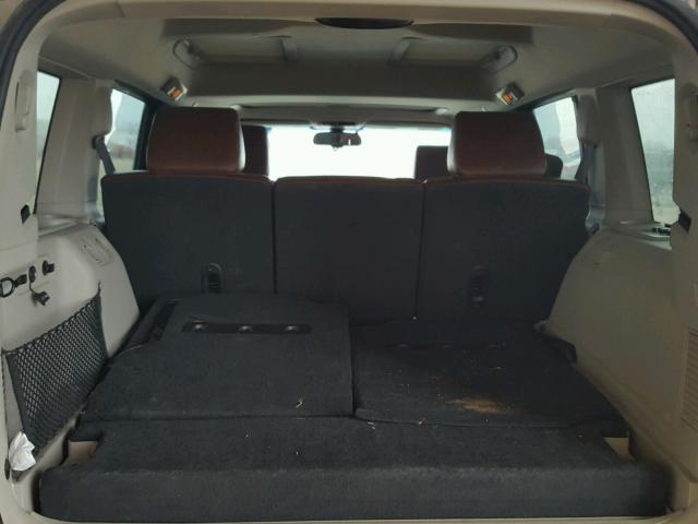 1J8HG58246C364228 - 2006 JEEP COMMANDER SILVER photo 9