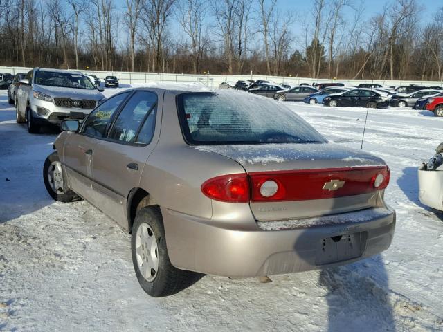 1G1JC52F647173330 - 2004 CHEVROLET CAVALIER GOLD photo 3