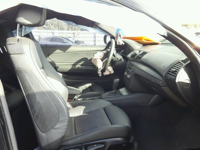 WBAUP7C58DVP24408 - 2013 BMW 128 I BLACK photo 5