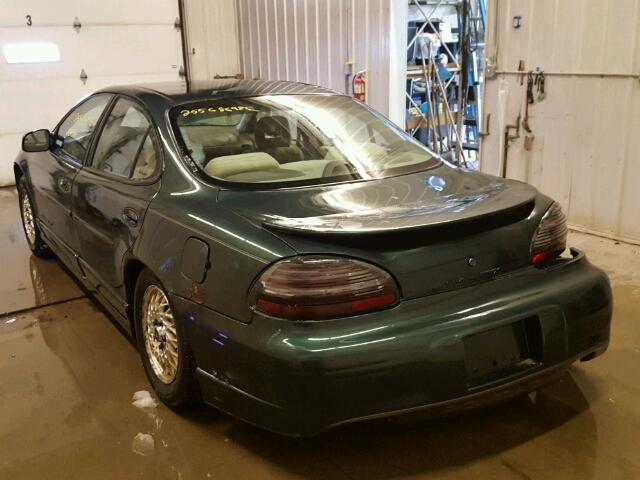 1G2WP52K8XF290758 - 1999 PONTIAC GRAND PRIX 绿色 照片 3
