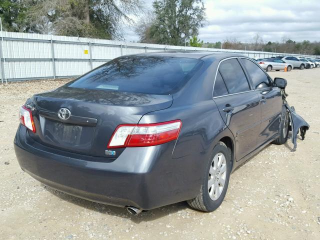 4T1BB46K09U095924 - 2009 TOYOTA CAMRY HYBR CHARCOAL photo 4