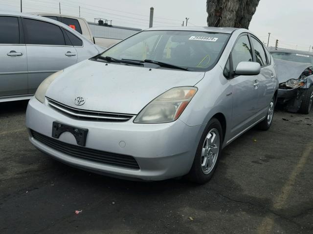 JTDKB20U683299974 - 2008 TOYOTA PRIUS SILVER photo 2