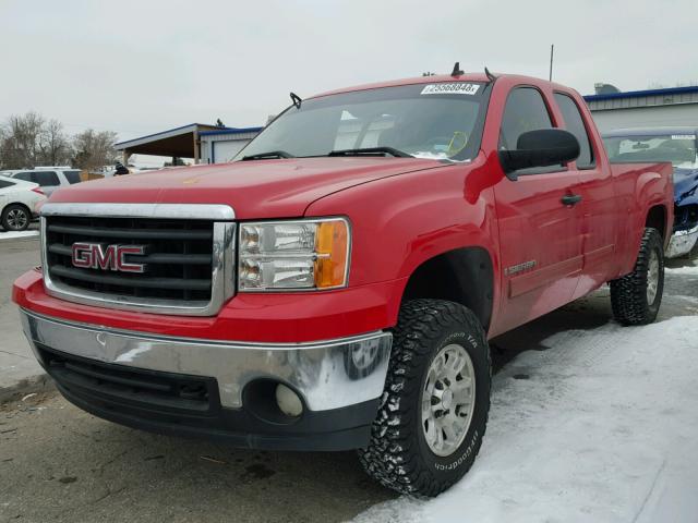 1GTEK19078Z282721 - 2008 GMC SIERRA K15 RED photo 2