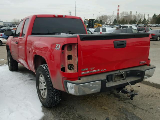 1GTEK19078Z282721 - 2008 GMC SIERRA K15 RED photo 3