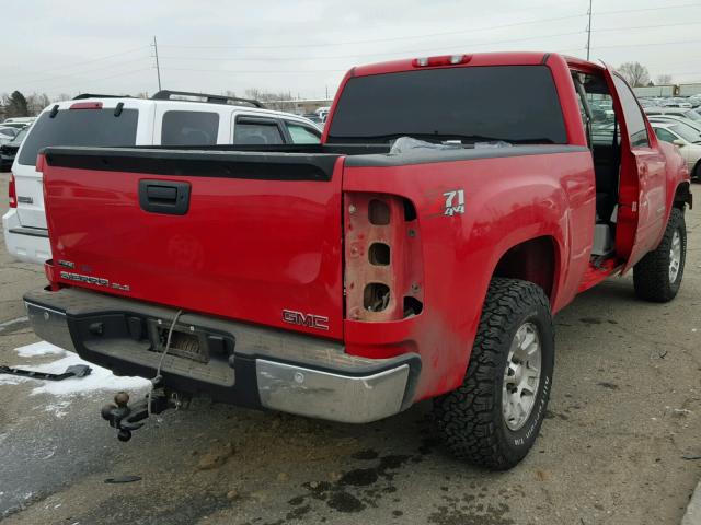 1GTEK19078Z282721 - 2008 GMC SIERRA K15 RED photo 4