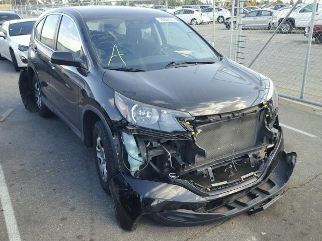 3CZRM3H39DG711378 - 2013 HONDA CR-V LX BLACK photo 1