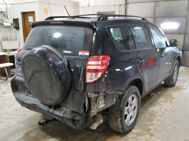 JTMZF4DV0B5032407 - 2011 TOYOTA RAV4 BLACK photo 4