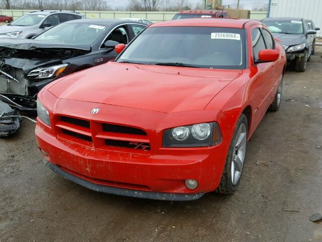 2B3LA53H88H132439 - 2008 DODGE CHARGER R/ RED photo 2