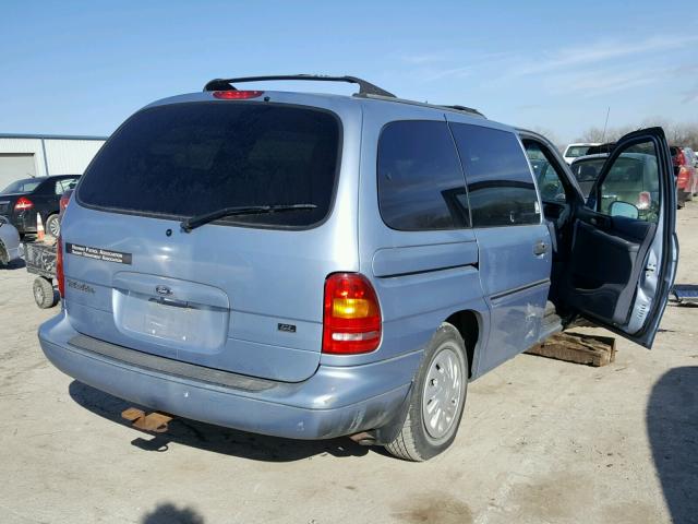 2FMZA5149WBE02301 - 1998 FORD WINDSTAR W BLUE photo 4