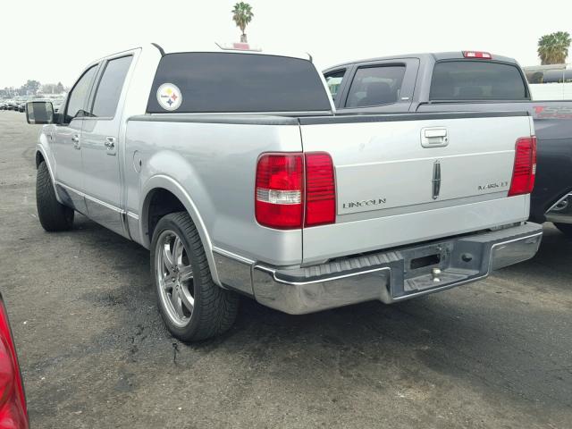 5LTPW16536FJ14437 - 2006 LINCOLN MARK LT SILVER photo 3