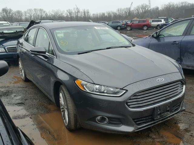 3FA6P0T97FR146071 - 2015 FORD FUSION SE CHARCOAL photo 1