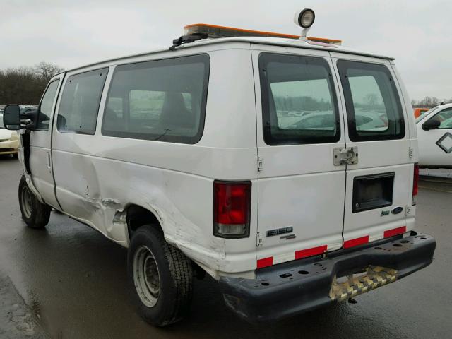 1FTNE1EW0CDB10649 - 2012 FORD ECONOLINE WHITE photo 3