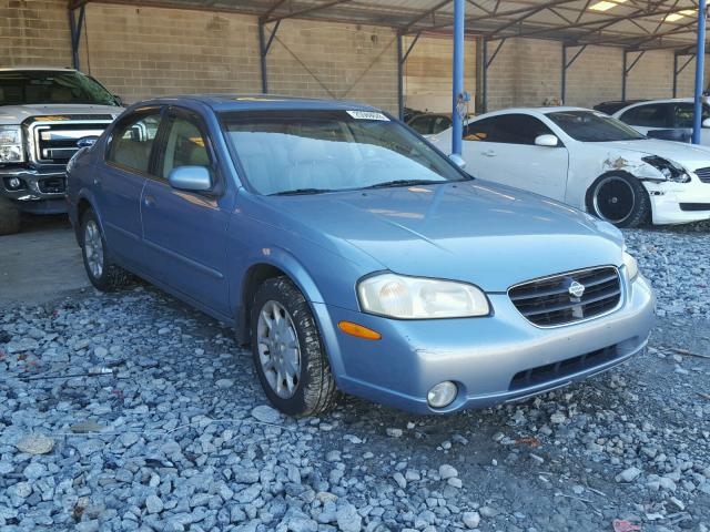 JN1CA31A5YT004707 - 2000 NISSAN MAXIMA GLE BLUE photo 1