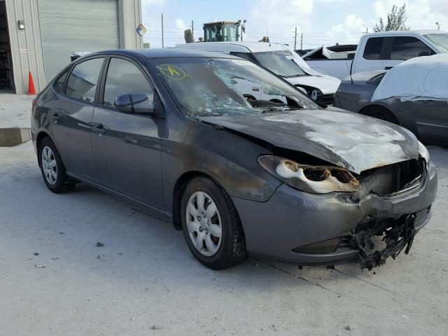 KMHDU46D18U448982 - 2008 HYUNDAI ELANTRA GL SILVER photo 1