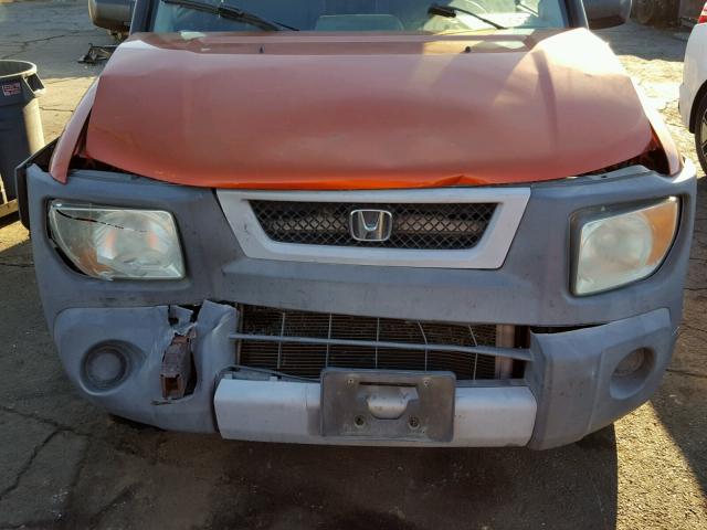 5J6YH18305L010740 - 2005 HONDA ELEMENT LX ORANGE photo 7