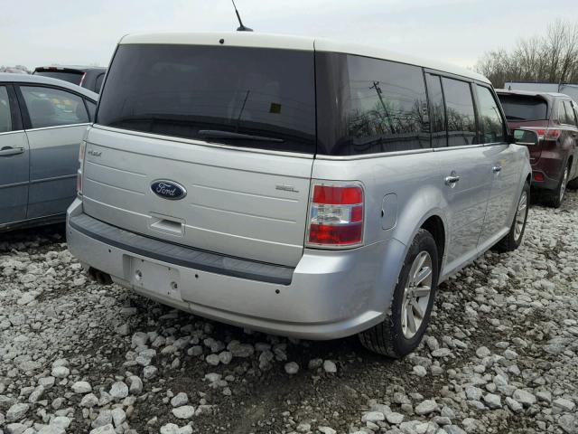 2FMGK5CC5BBD32508 - 2011 FORD FLEX SEL Արծաթագույն լուսանկար 4