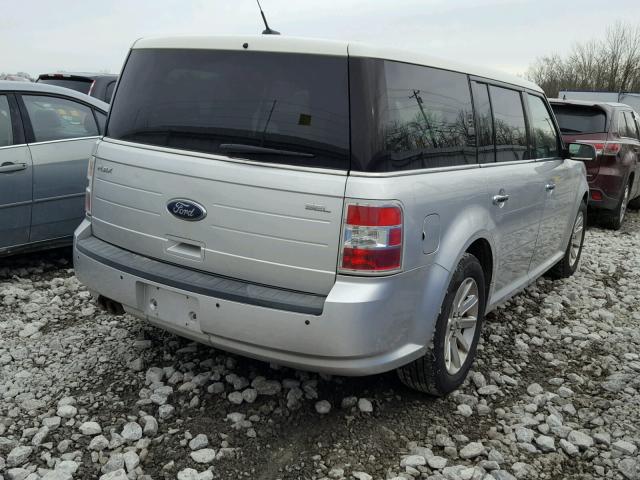 2FMGK5CC5BBD32508 - 2011 FORD FLEX SEL SILVER photo 4