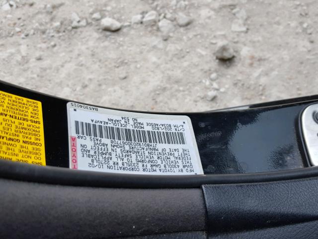 JTHBD192030067708 - 2003 LEXUS IS 300 BLACK photo 10