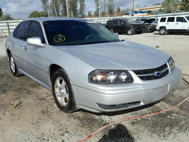 2G1WH52K549114353 - 2004 CHEVROLET IMPALA LS SILVER photo 1