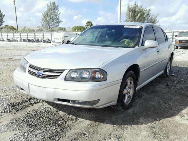 2G1WH52K549114353 - 2004 CHEVROLET IMPALA LS SILVER photo 2