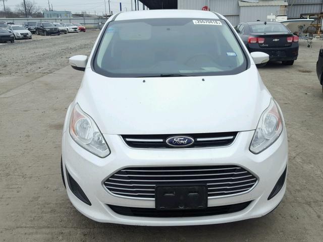 1FADP5AU4DL525407 - 2013 FORD C-MAX SE WHITE photo 9