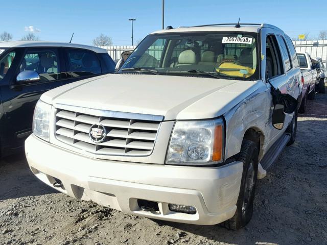 1GYEC63N35R262759 - 2005 CADILLAC ESCALADE L WHITE photo 2