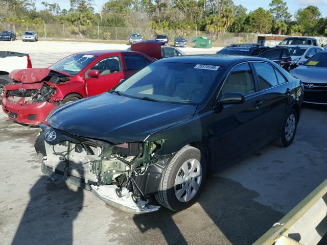 4T1BK3EK9BU610713 - 2011 TOYOTA CAMRY SE GREEN photo 2