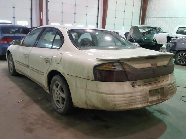 1G2HX52K034102099 - 2003 PONTIAC BONNEVILLE WHITE photo 3