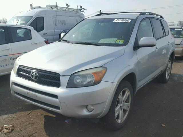 JTMBD32V875090809 - 2007 TOYOTA RAV4 SPORT SILVER photo 2