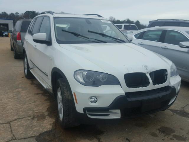 5UXFE43539L262549 - 2009 BMW X5 XDRIVE3 WHITE photo 1