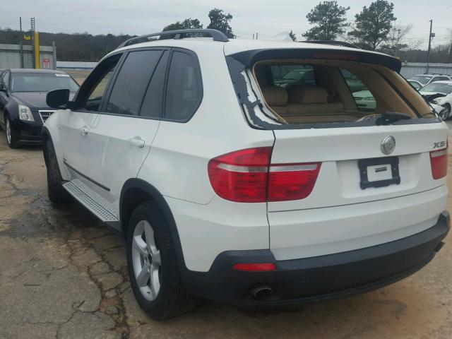 5UXFE43539L262549 - 2009 BMW X5 XDRIVE3 Սպիտակ լուսանկար 3
