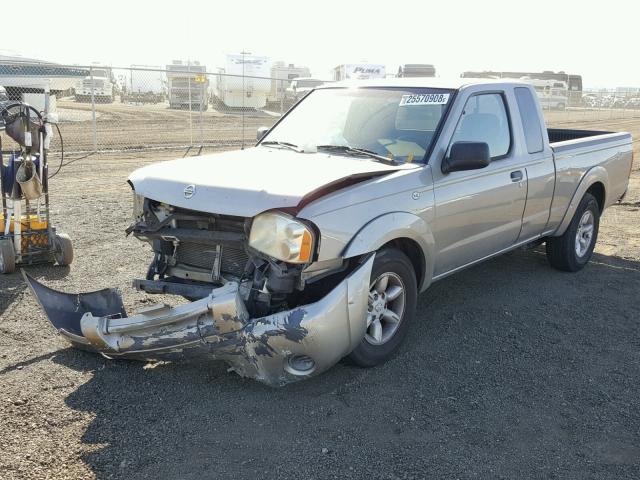 1N6DD26TX4C479449 - 2004 NISSAN FRONTIER K GOLD photo 2