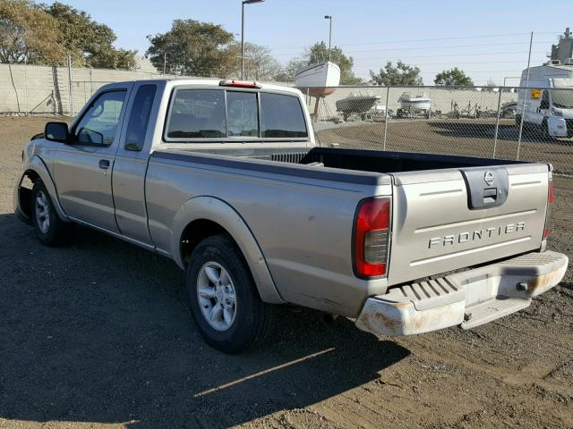 1N6DD26TX4C479449 - 2004 NISSAN FRONTIER K GOLD photo 3