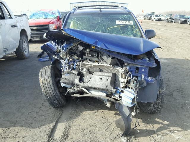 2CNDL73F356072564 - 2005 CHEVROLET EQUINOX LT BLUE photo 7