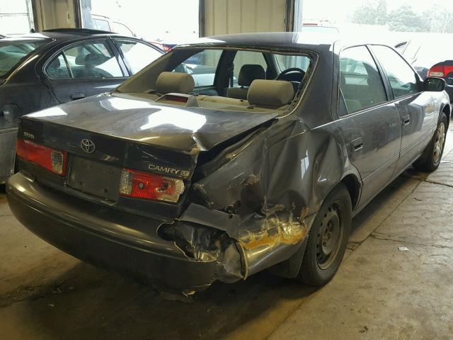 4T1BG22K51U821776 - 2001 TOYOTA CAMRY CE GRAY photo 4