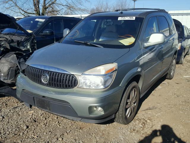 3G5DA03716S582576 - 2006 BUICK RENDEZVOUS GREEN photo 2