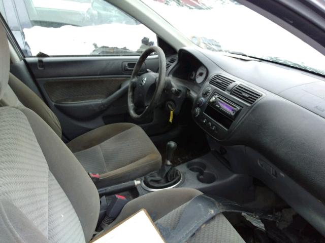 2HGES15195H026964 - 2005 HONDA CIVIC DX GRAY photo 5