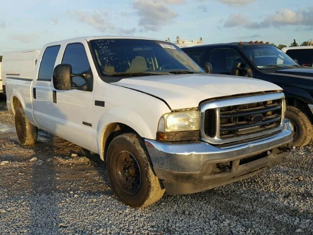 1FTNW20P34EB20915 - 2004 FORD F250 SUPER WHITE photo 1