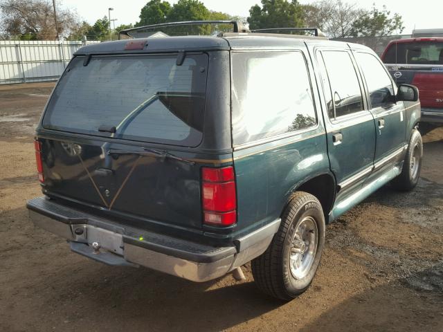 1FMDU32X9PUD64269 - 1993 FORD EXPLORER GREEN photo 4