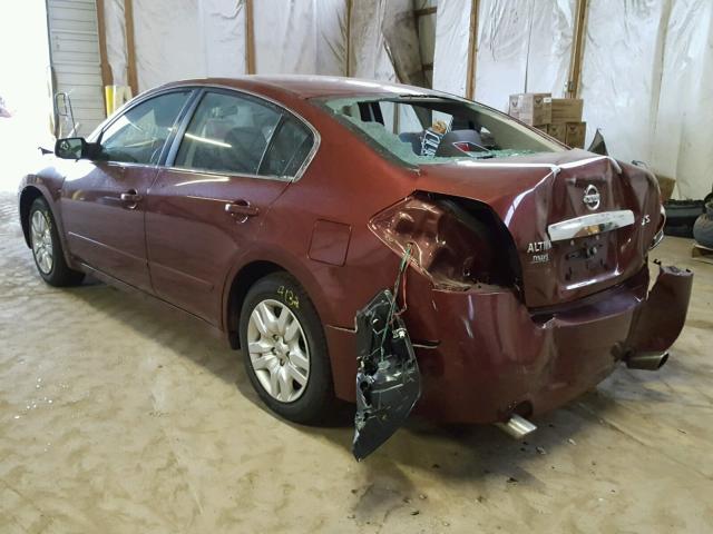 1N4AL2APXCC233122 - 2012 NISSAN ALTIMA BAS MAROON photo 3