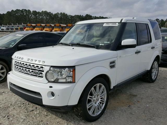 SALAG2D45DA671214 - 2013 LAND ROVER LR4 HSE WHITE photo 2