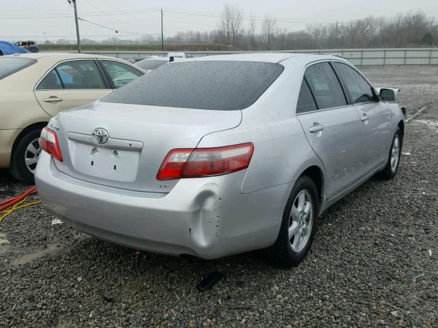 4T1BE46K79U368574 - 2009 TOYOTA CAMRY BASE SILVER photo 4