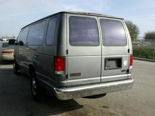 1FBSS31L0YHA56891 - 2000 FORD ECONOLINE GRAY photo 3