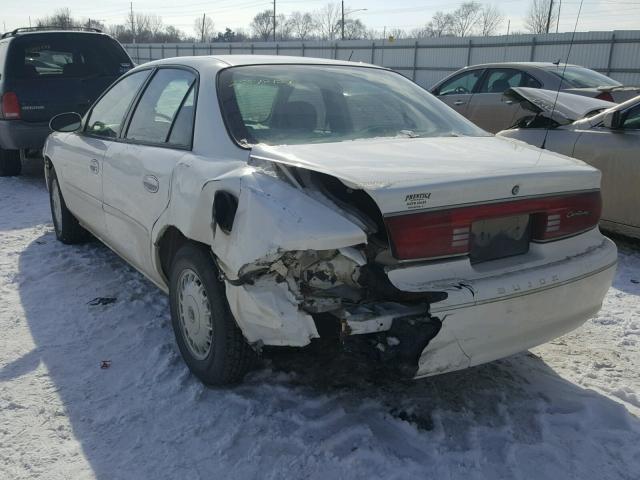 2G4WS52J831204038 - 2003 BUICK CENTURY CU WHITE photo 3