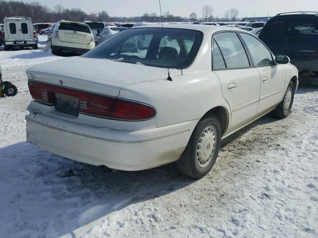 2G4WS52J831204038 - 2003 BUICK CENTURY CU WHITE photo 4