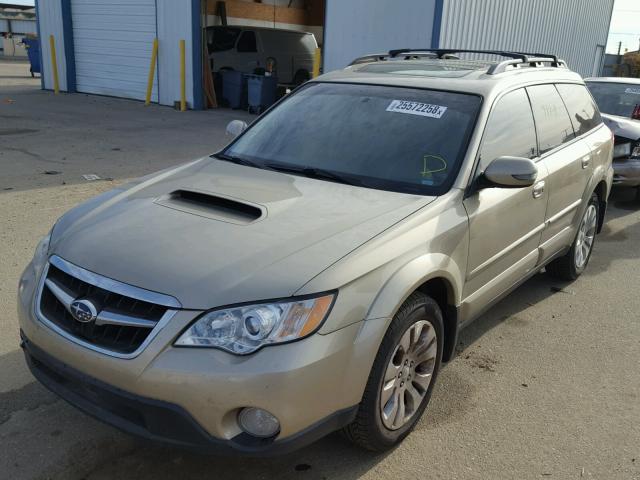 4S4BP63C784305427 - 2008 SUBARU OUTBACK 2. GOLD photo 2