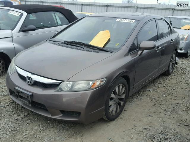 2HGFA1F87BH539063 - 2011 HONDA CIVIC EX Գրաֆիտ լուսանկար 2